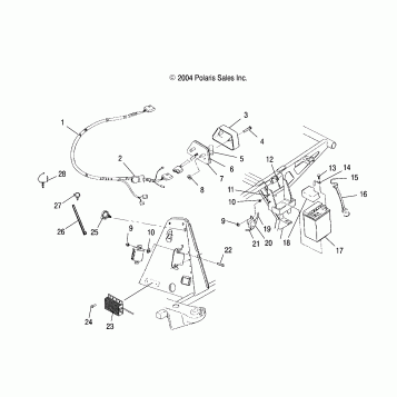 ELECTRICAL/TAILLIGHT - A05CB32AA (4994889488C02)