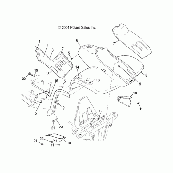 FRONT CAB - A05CD32AA/AB/AC (4994909490A05)