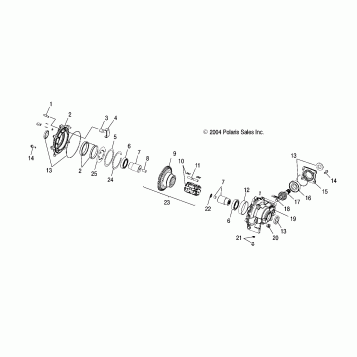 FRONT HOUSING - A04CD32AA/AB/AC (4994909490C06)