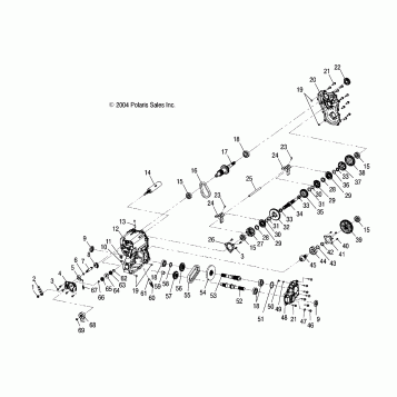 GEARCASE - A04CD32AA/AB/AC/FB (4994909490C07)