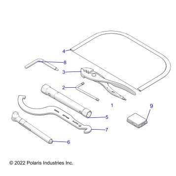 REFERENCE, TOOL KIT - A23SHE57AL/AS/BL/BS (C102411)