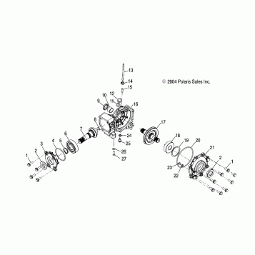 FRONT HOUSING - A04CL50AA (4995019501B01)