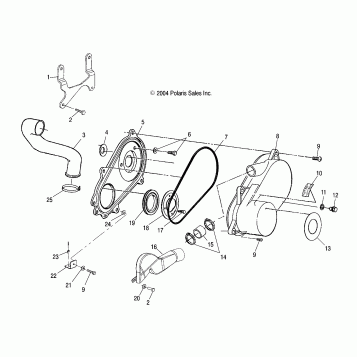 CLUTCH COVER - A05CL50AA (4995019501C06)