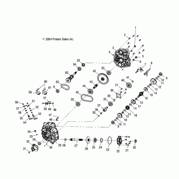 GEARCASE - A03CL50AA (4995019501C13)