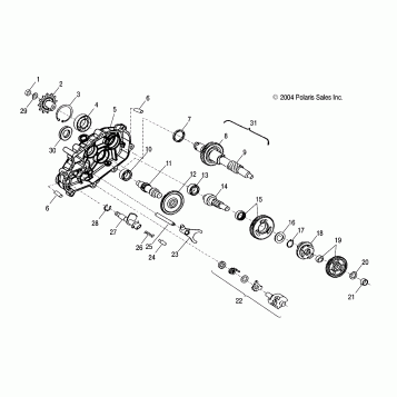 DRIVE SHAFT - A05FA09CA/CB/CC (4995069506A13)