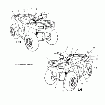 DECALS - A05FA09CA/CB/CC (4995069506C05)