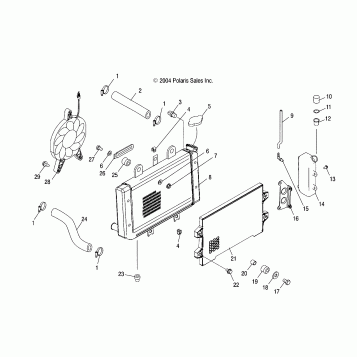 COOLING - A05GJ50AA/AB/AC (4995119511A11)