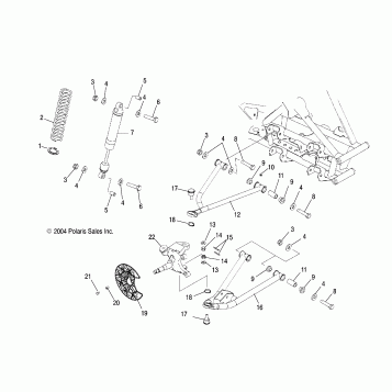FRONT SUSPENSION - A05GJ50AA/AB/AC (4995119511B04)