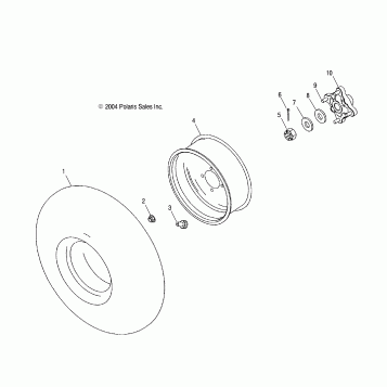 REAR WHEEL - A05GJ50AA/AB/AC (4995119511B06)