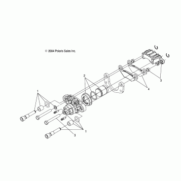 CALIPERS, FRONT AND REAR - A05PB20AA/AB/AC/AD (4999659965C06)