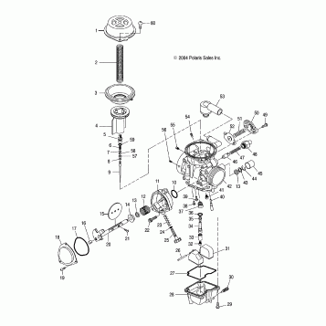CARBURETOR - A03GJ50AA/AB (4995119511C09)