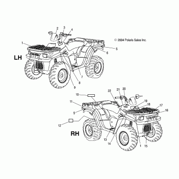 DECALS - A05JD32AA (4995169516A13)