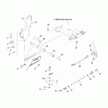 A-ARM/STRUT MOUNTING - A05JD32AA (4995169516B10)