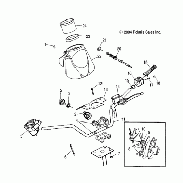 HANDLEBAR - A05JD32AA (4995169516C05)