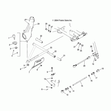 A-ARM/STRUT MOUNTING - A05JD50AA/AB/AC (4995189518B10)