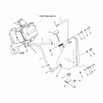 OIL TANK - A04JD50AA/AB/CA (4995189518B14)