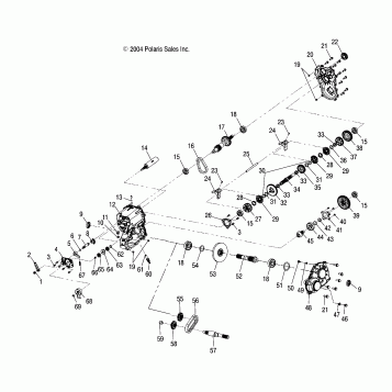 GEARCASE - A03CD50FB (4995189518D01)