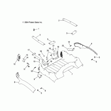 REAR BOX - A05JD32EA (4997869786A06)