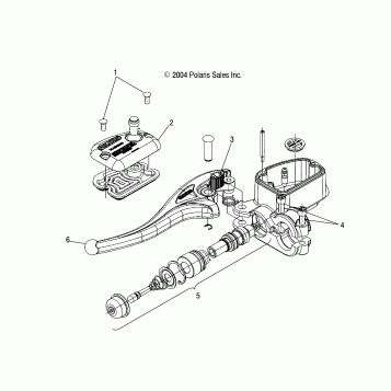 CONTROLS - FRONT BRAKE - A05JD32EA (4997869786C07)