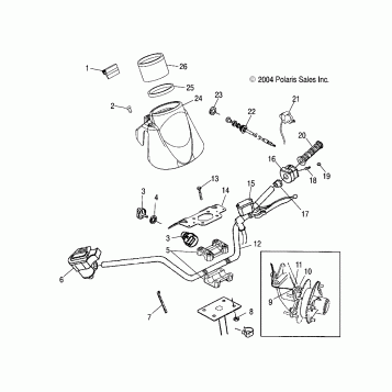 HANDLEBAR - A05JD32EA (4997869786C08)