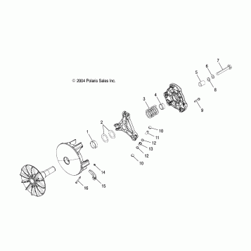 CLUTCH, DRIVE - A07MH76AX/AY/AZ (4998269826C11)