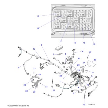 ELECTRICAL, WIRE HARNESS - A26SWE57AL (C102523)