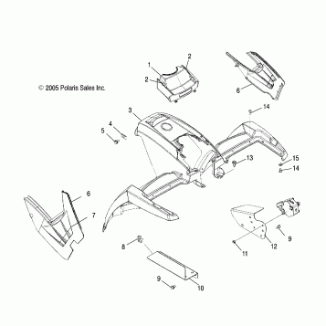 CAB, FRONT - A06MH46 ALL OPTIONS (4999200059920005A04)