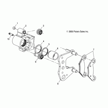 BRAKE, FRONT - A07MH46AA/AZ (4999200059920005B03)