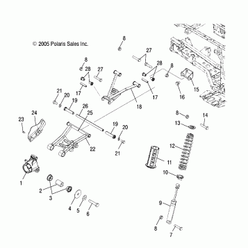 SUSPENSION, REAR - A06MH46 ALL OPTIONS (4999200059920005C09)
