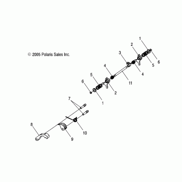 DRIVE TRAIN, SHIFT FORKS - A08MH50AX/AZ (4999200059920005D02)
