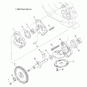 ENGINE, OIL PUMP - A07MH46AA/AZ (4999200059920005D12)