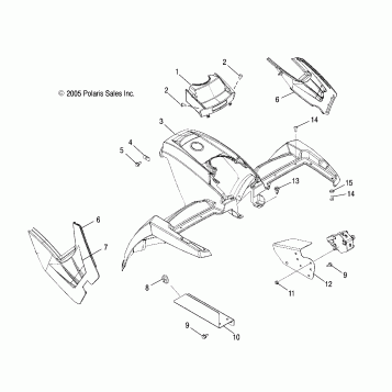 CAB, FRONT - A06MH50AA/AB/AD/AF (4999200099920009A04)