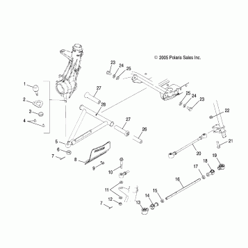A-ARM/STRUT MOUNTING - A06MH50AA/AB/AD/AF (4999200099920009C02)