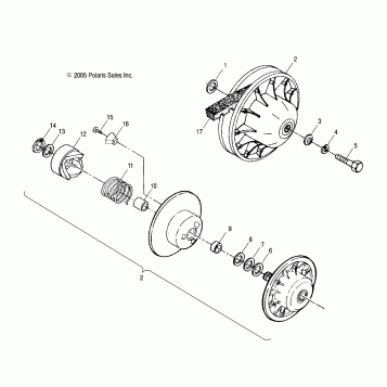 CLUTCH, DRIVEN - A07MH50AB/AX/AY/AZ (4999200099920009C06)