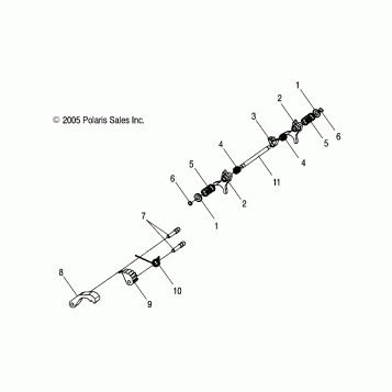 SHIFT FORKS - A06MH50AQ/AX/AY/AZ/AL/AT (4999200099920009D02)