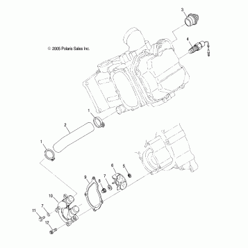 WATER PUMP - A06BG50AA/FA (4999200099920009D10)
