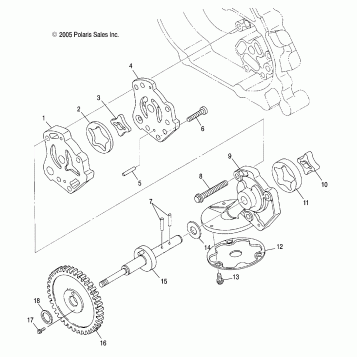 OIL PUMP - A06BG50AA/FA (4999200099920009D12)
