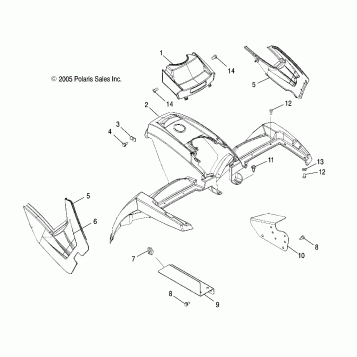 CAB, FRONT - A06MH50AQ/AX/AY/AZ/AL/AT (4999200139920013A04)