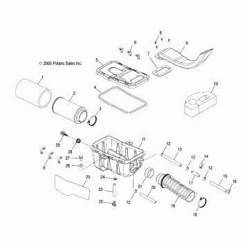 AIR BOX - A06MH50AQ/AX/AY/AZ/AL/AT (4999200139920013A13)