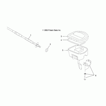 CONTROLS-THROTTLE ASM/CABLE - A06MH50AQ/AX/AY/AZ/AL/AT (4999200139920013B07)