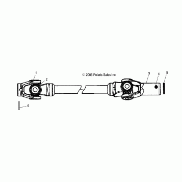 SHAFT, PROP - A07MH50AB/AL/AQ/AX/AY/AZ/MN50AF/AN/AT/AY (4999200139920013B10)