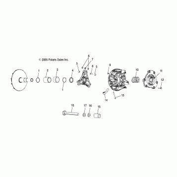 CLUTCH, DRIVE - A07MH50AL/MN50AF/AN/AT/AY (4999200139920013C05)
