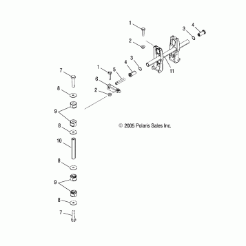 SUSPENSION, REAR, TORSION BAR - A07MH50AB/AL/AQ/AX/AY/AZ/MN50AF/AN/AT/AY (4999200139920013C10)