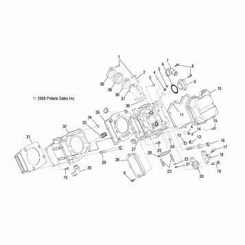 ENGINE, CYLINDER - A07TH50EA (4999200139920013D05)