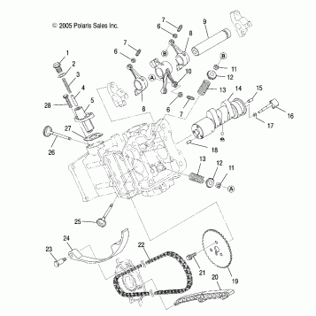 ENGINE, INTAKE and EXHAUST - A07TH50EA (4999200139920013D09)