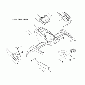 CAB, FRONT - A06MH68AA/AD/AF (4999200179920017A04)