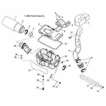 AIR BOX - A06MH68AA/AD/AF (4999200179920017A12)