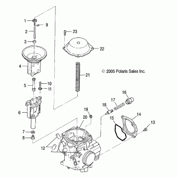 CARBURETOR, UPPER - A06MH68AA/AD/AF (4999200179920017D09)