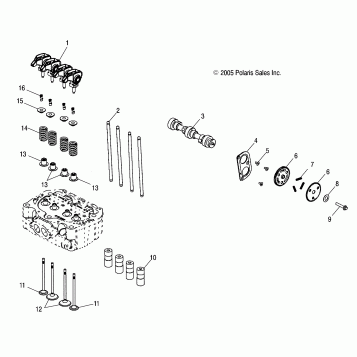 ENGINE, INTAKE and EXHAUST - A05MH68AK/AN/AD (4999200179920017D11)