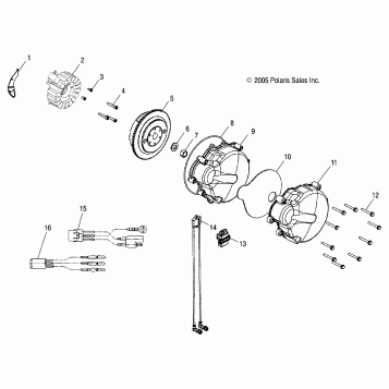 ENGINE, MAGNETO - A05MH68AK/AN (4999200179920017E01)